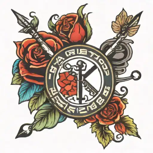 Type 1 Diabetic Medic Alert Symbol With Word