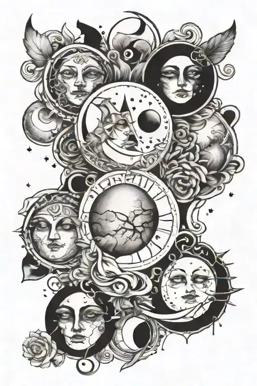 Phases Of The Moon