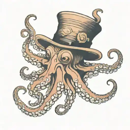 Octopus With Hat