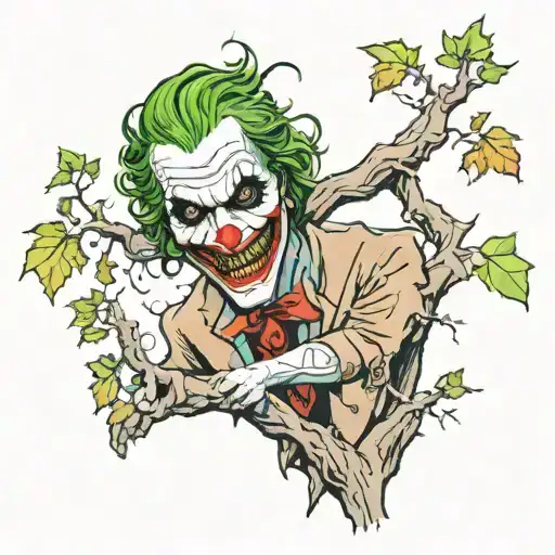 Joker Under A Rotten Tree
