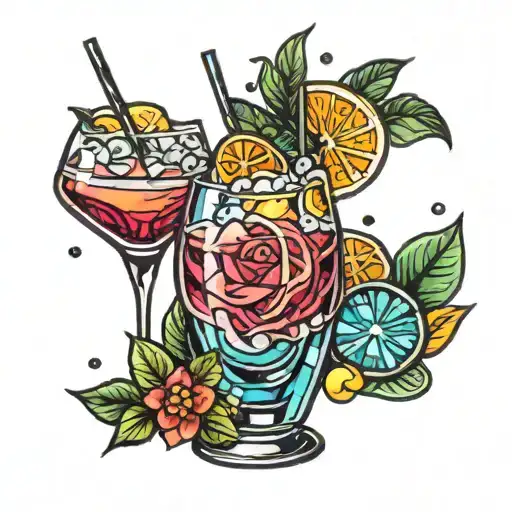 Cocktail Sparkling Color