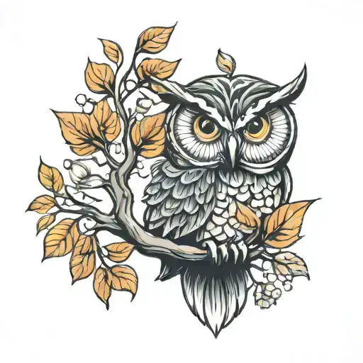 Leave Less Tree With An Owl