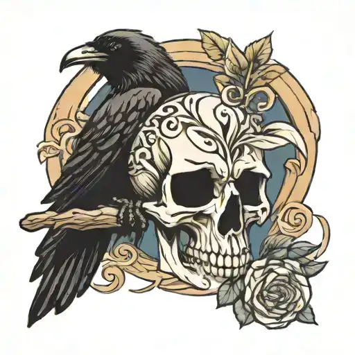 Raven & Skull