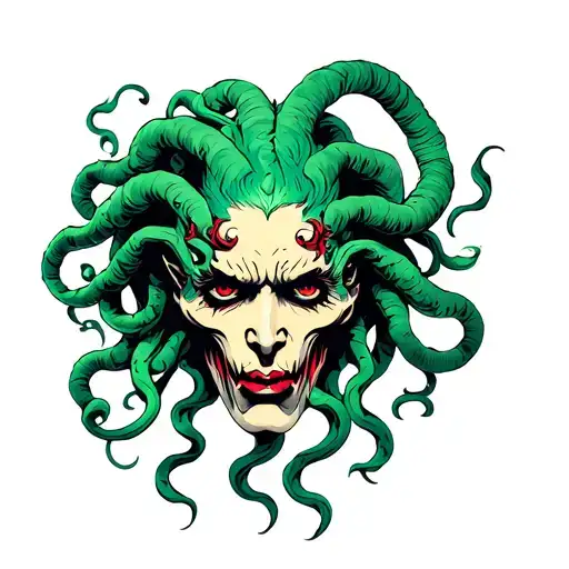 Evil Medusa Head