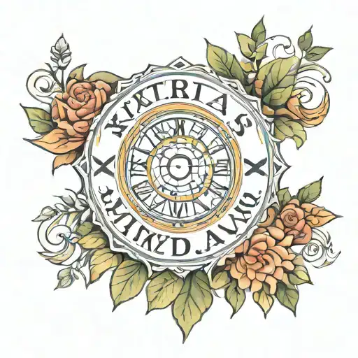 Birthdays Roman Numerals Representing Important Dates