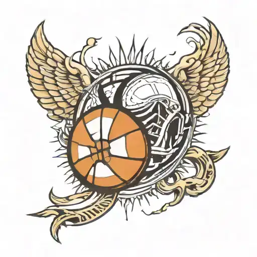 Half Football Half Basketball