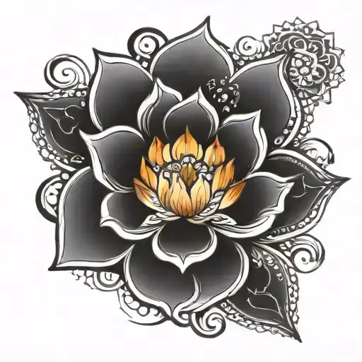 Lotus Mandala Ornamental