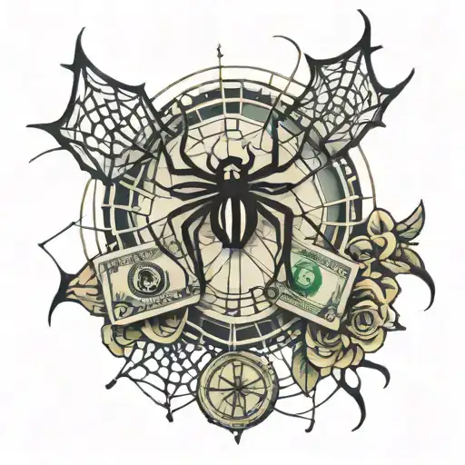 Spiderweb And Money