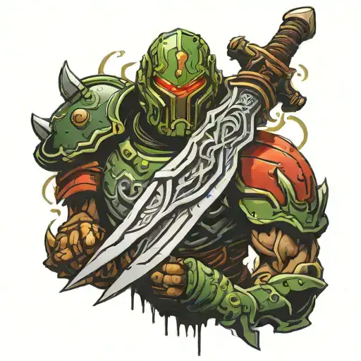 Doom Slayer Sword
