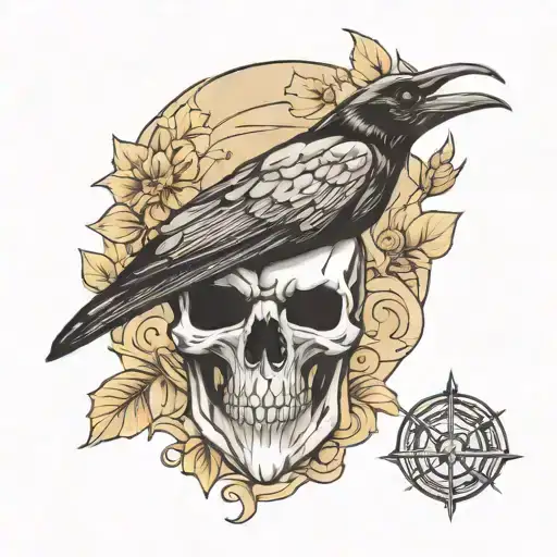 Raven Skull