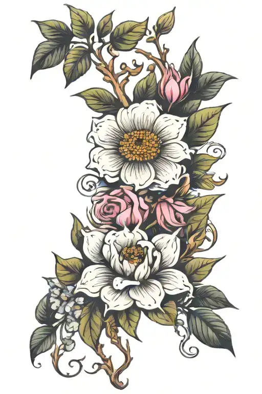 Flowers Surrounding Nature