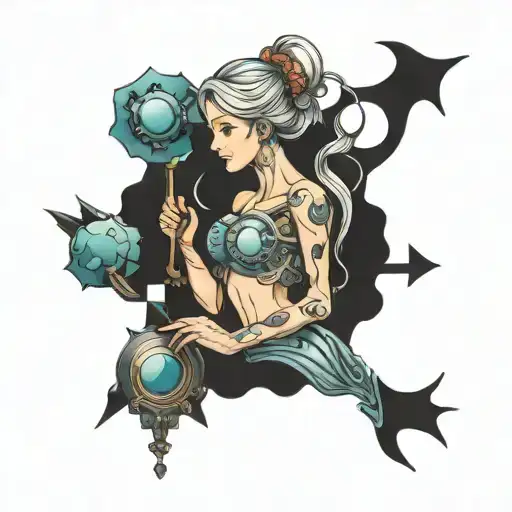 Son Wife Science Technology Merging