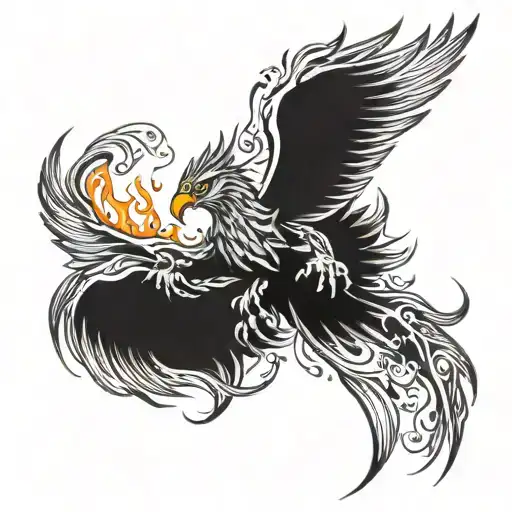 Rising From The Ashes Symbolizing Overcoming Ptsd