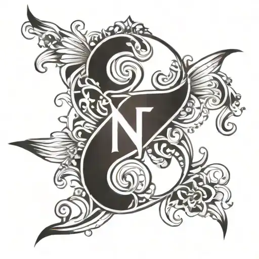 Initias Cg Together In One Symbol