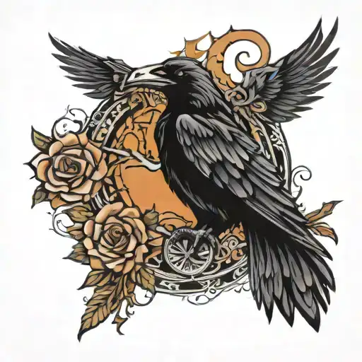 Raven Moon Surrounded