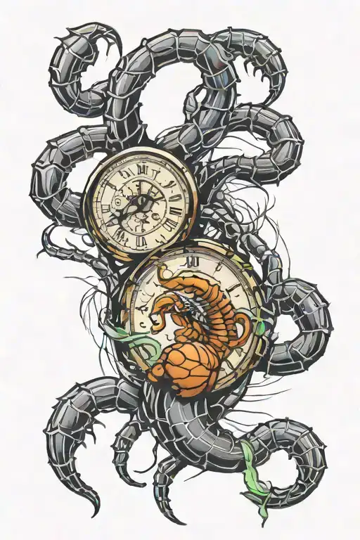 Scorpion Desert Time Piece