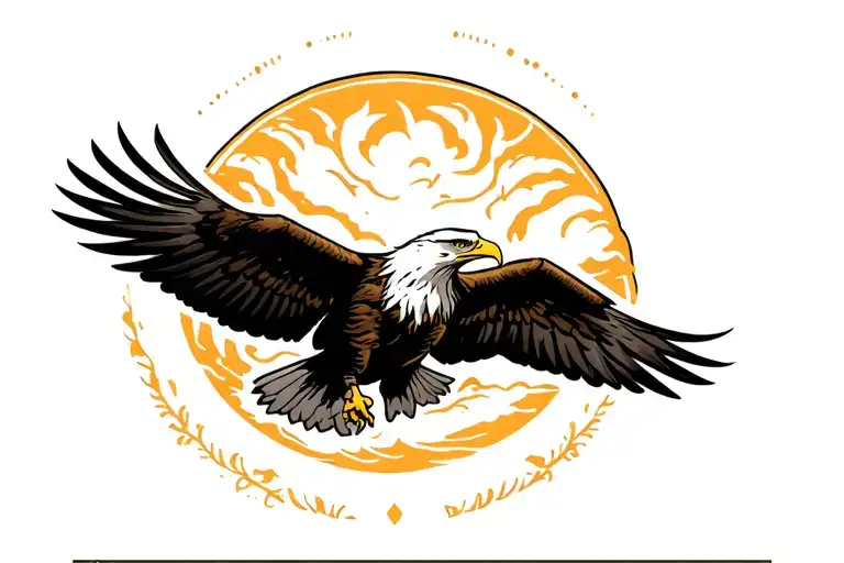 Eagle Flying