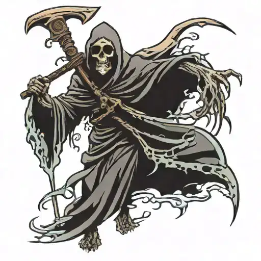 Grim Reaper Full Body