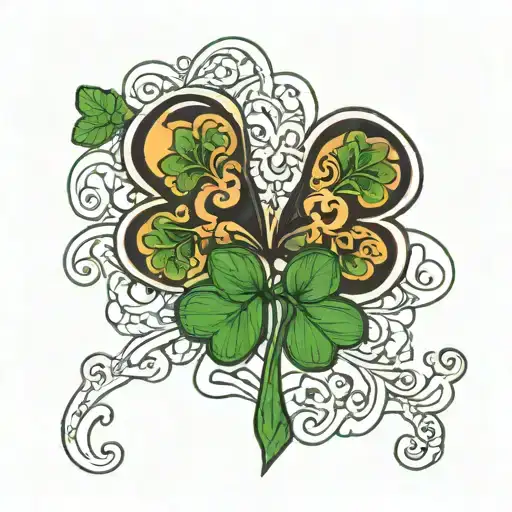 Shamrock With Mcc In The Middle