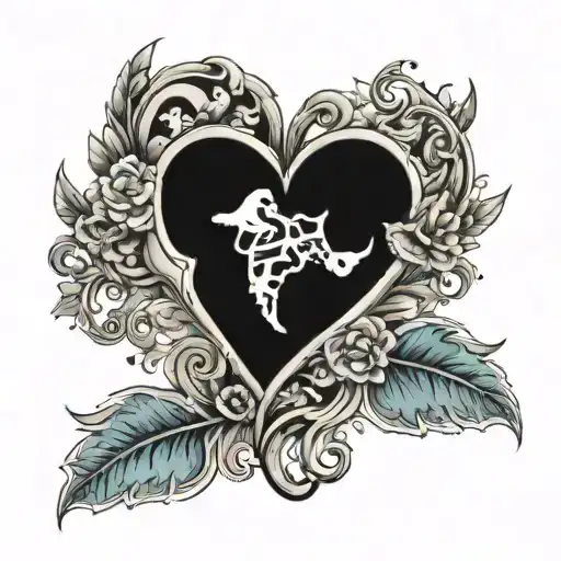 I Love Social Studies With A Heart Shape