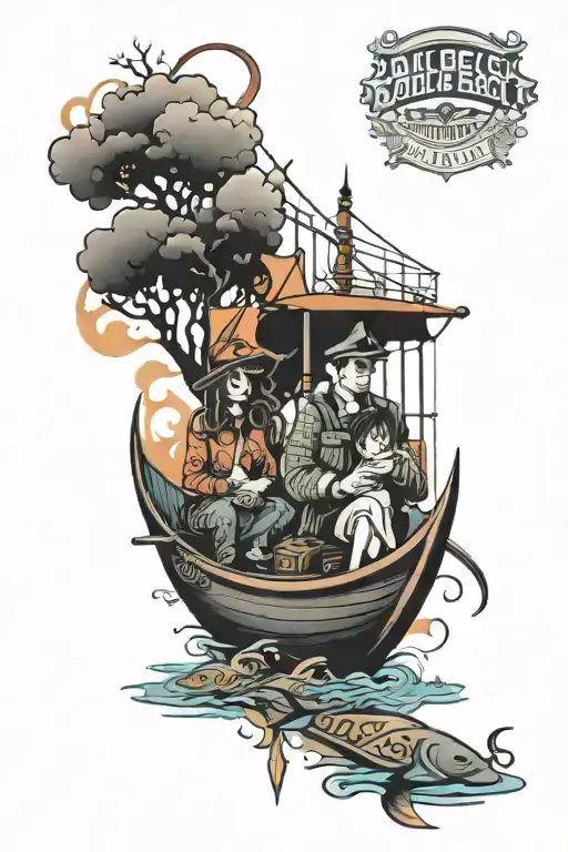 Bridge Boat Kids Wife Clemson