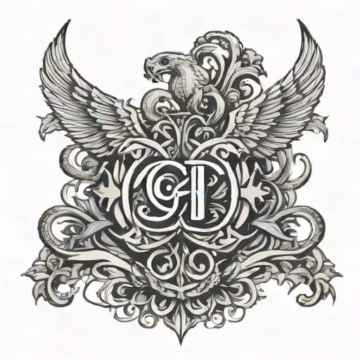 Infiniti Sign With Initial