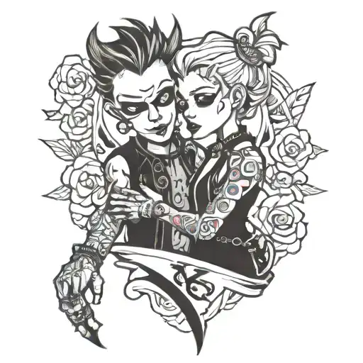 Two Punkers In Love