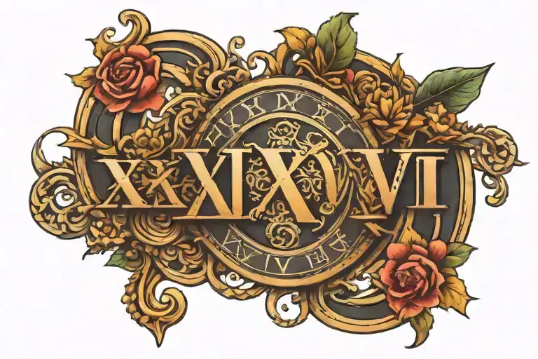 Roman Numerals Xxvii