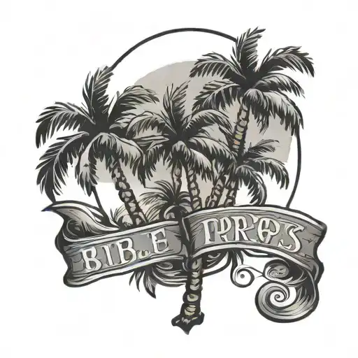 Bible Verse With Palm Trees