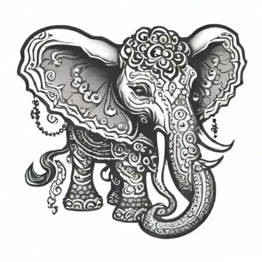 Tambourine An Elephant