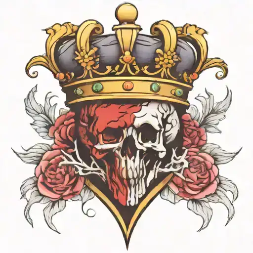 Crown With A Anatomical Heart