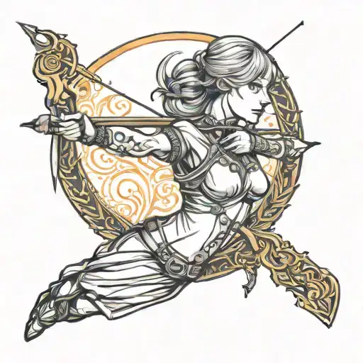 Sagitarious Female Archer