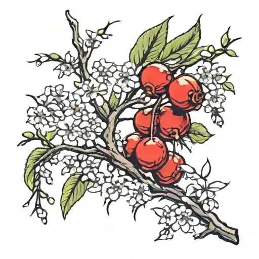 Cherry Tree Branches