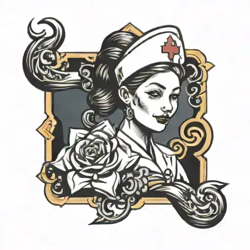 Nurse Symbolizing Healing