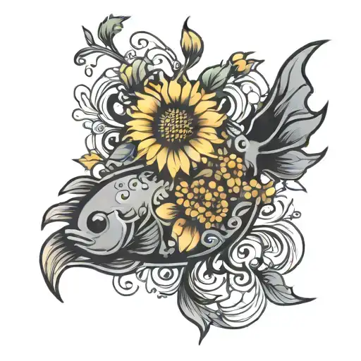 Daisey Pisces Sign Mixed