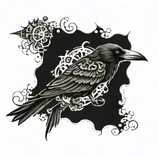 Crow And Fractals Organic Space
