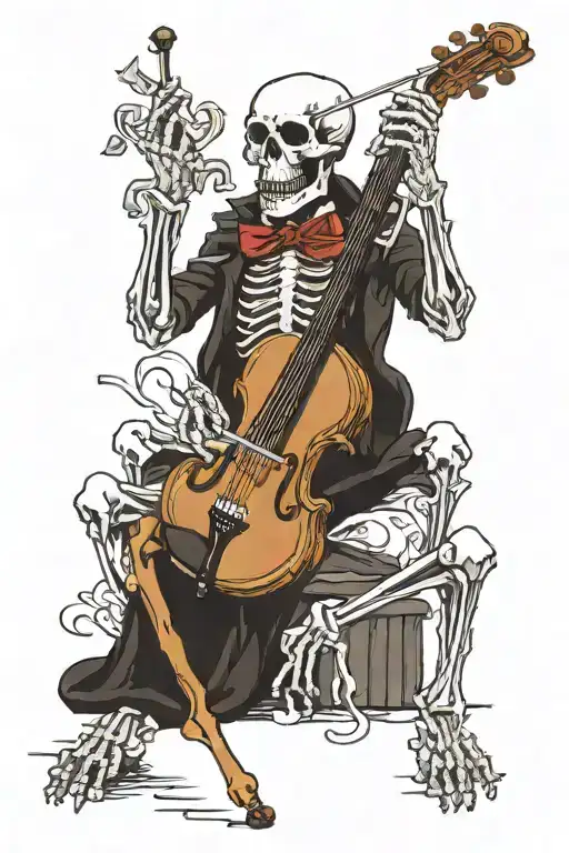 Skeleton Playing