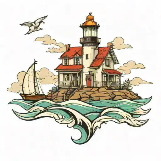 Lighthouse Standing Tall