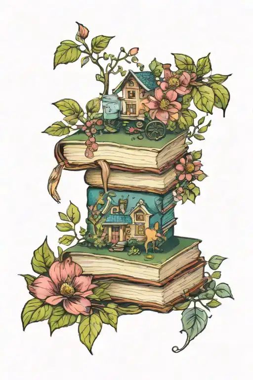 Cottagecore Nature Magical Book