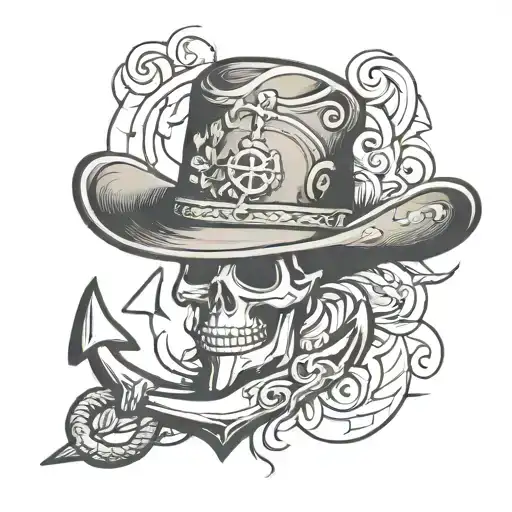 Anchor Cowboy Hat