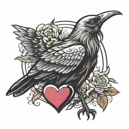 Reaper Sacred Heart Raven