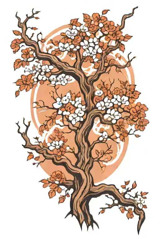 Tree With Large Branches