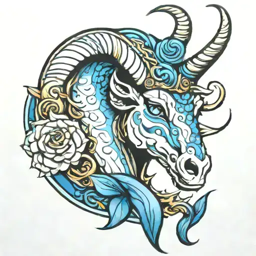 Blue Eyed Capricorn