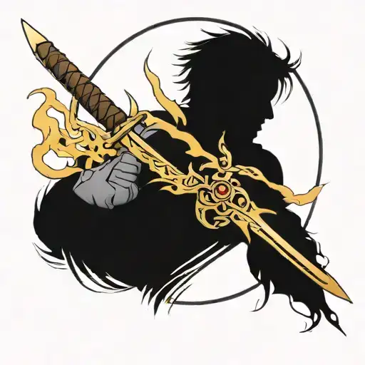 Lightning Bolt And Katana