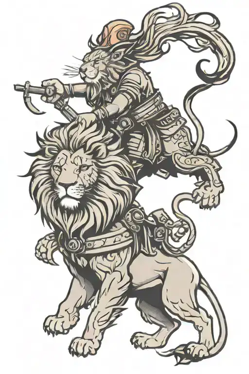 The Lion And The Fireman