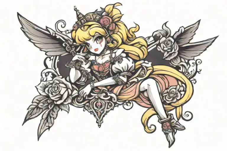 Gothic Princess Peach