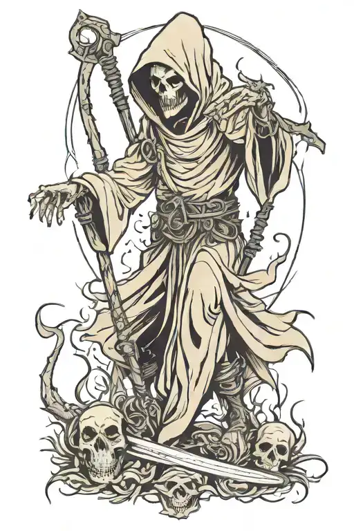 Grim Reaper Mori Moment