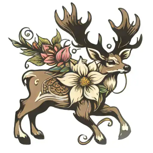 Deer Flower Fishing Hook