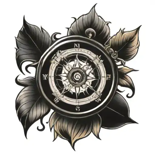 Compass And Clock Embedded