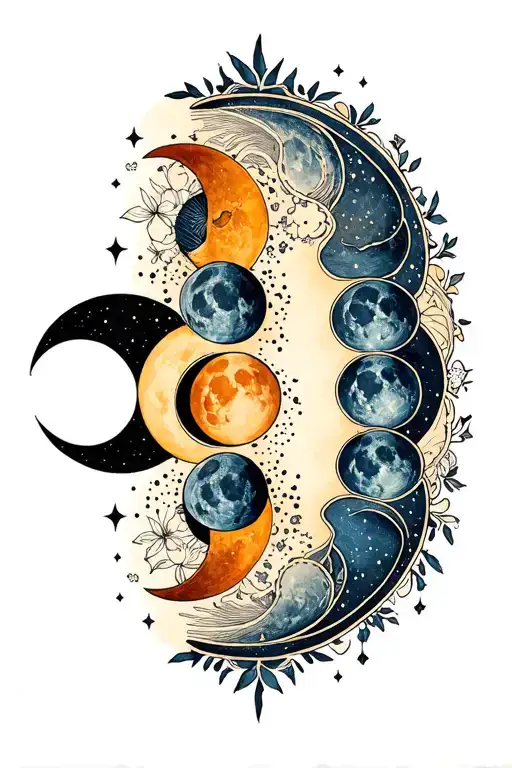 Moon Phases Forming